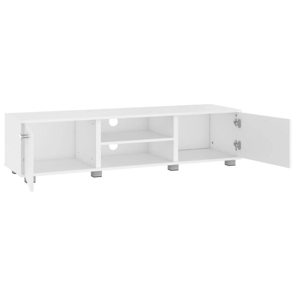 vidaXL TV Cabinet White 140x40x35 cm Engineered Wood