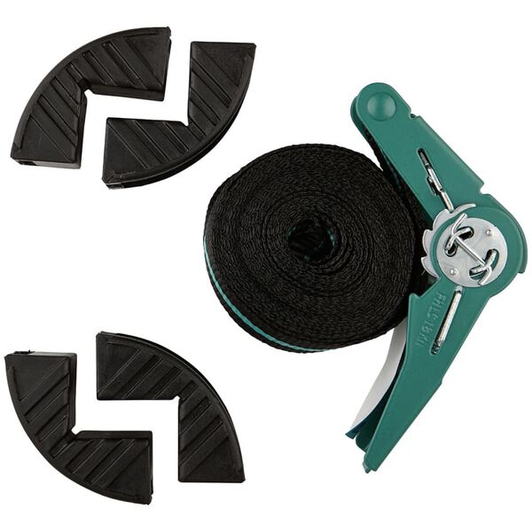 wolfcraft Ratchet Strap Tensioner with 4 Jaws 4 m 3441000