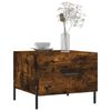 vidaXL Coffee Tables 2 pcs Smoked Oak 50x50x40 cm Engineered Wood