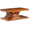 vidaXL Coffee Table Solid Acacia Wood 90x50x35 cm