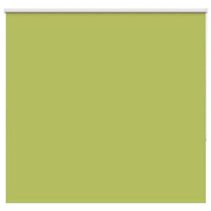 vidaXL Roller Blind Blackout Leaves Green 150x175 cm Fabric Width 146.6 cm Polyester