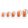 vidaXL Dry Bag Orange 30 L PVC