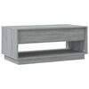 vidaXL Coffee Table Grey Sonoma 102.5x55x44 cm Engineered Wood