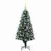vidaXL Artificial Christmas Tree with 150 LEDs with Stand Green 150 cm