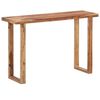 vidaXL Console Table 118x40x76 cm Solid Acacia Wood