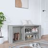 vidaXL Shoe Cabinet Concrete Grey 100x35x45 cm Engineered Wood