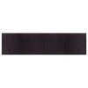 vidaXL Rug Rectangular Dark Brown 100x400 cm Bamboo
