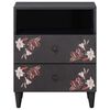 vidaXL Bedside Table Multicolour 50 x 33 x 60 cm Solid Mango Wood