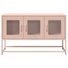 vidaXL TV Cabinet Pink 100.5x39x60.5 cm Cold-rolled Steel