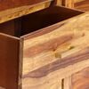 vidaXL Sideboard 200x40x80 cm Solid Acacia Wood