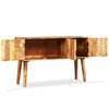 vidaXL Sideboard Solid Mango Wood 118x35x75 cm