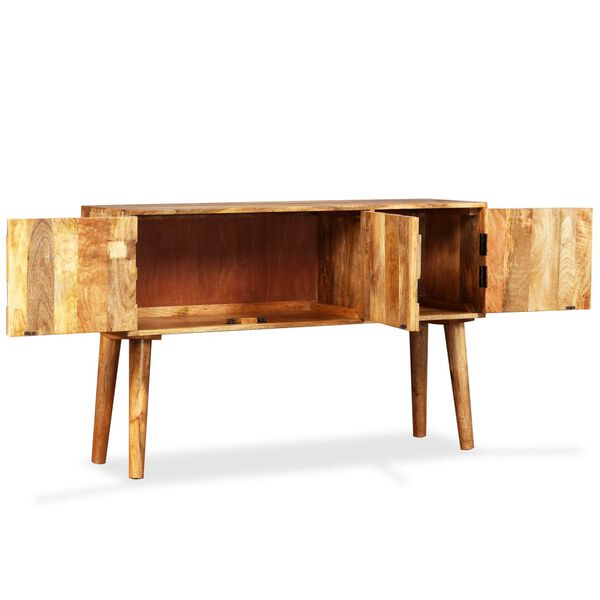 vidaXL Sideboard Solid Mango Wood 118x35x75 cm