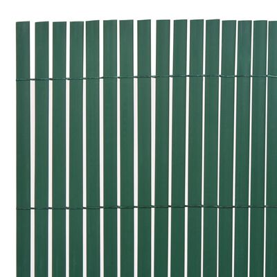 vidaXL Double-Sided Garden Fence 110x300 cm Green