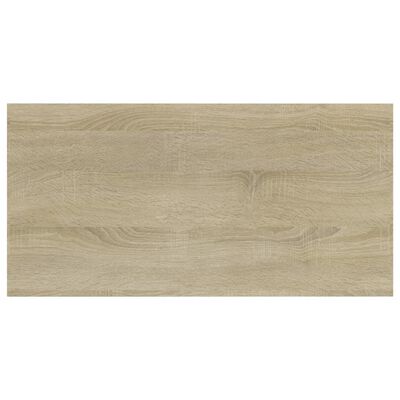 vidaXL Bookshelf Boards 8 pcs Sonoma Oak 40x20x1.5 cm Engineered Wood
