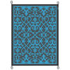 Bo-Camp Outdoor Rug Chill mat Oriental 2.7x3.5 m XL Blue