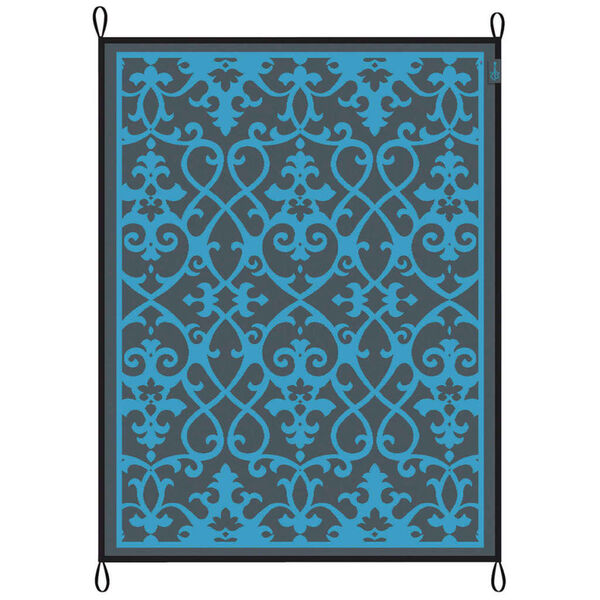 Bo-Camp Outdoor Rug Chill mat Oriental 2.7x3.5 m XL Blue