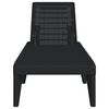 vidaXL Sun Lounger Anthracite 186x60x29 cm PP