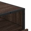 vidaXL Drawer Cabinet Brown Oak 70x41x83.5 cm Engineered Wood
