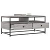 vidaXL Coffee Table Grey Sonoma 100x51x45 cm Engineered Wood