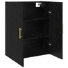 vidaXL Wall-Mounted Cabinet 2 pcs Black Oak 69.5 x 34 x 90 cm