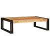 vidaXL Bathroom Shelf Brown 80 x 50 x 23 cm Soild Rough Mango Wood