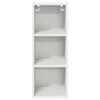 vidaXL Hanging Cabinet Riga White 30 x 29.5 x 80 cm Engineered Wood