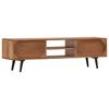 vidaXL TV Cabinet 140x30x40 cm Solid Acacia Wood