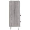 vidaXL Sideboard Grey Sonoma 34.5x34x90 cm Engineered Wood