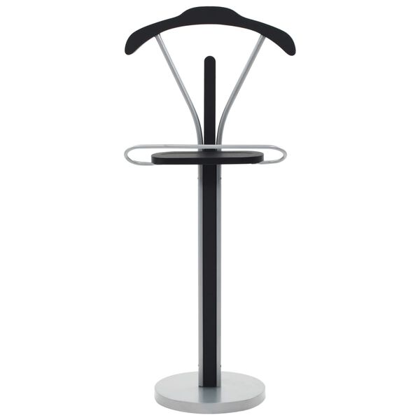 vidaXL Suit Stand 45x35x107 cm Black and Grey