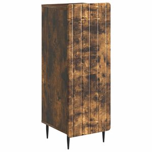 vidaXL Sideboard Smoked Oak 34.5 x 33 x 92 cm Engineered Wood