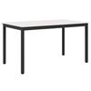 vidaXL Dining Table White 150 x 90 x 75 cm Solid Pine Wood