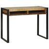 vidaXL Dressing Table Brown 100 x 50 x 75 cm Solid Mango wood