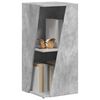 vidaXL Side Shelf Concrete Grey 33 x 32 x 70.5 cm Engineered Wood