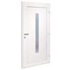 vidaXL Front Door Anthracite 108x200 cm PVC