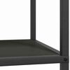 vidaXL Kitchen Storage with Shelf Black 30 x 50 x 92 cm Steel