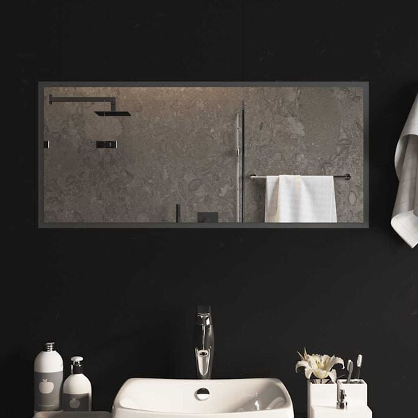 vidaXL LED Bathroom Mirror 90x40 cm