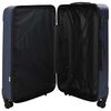 vidaXL Suitcase Set with Lock 3 pcs Dark blue 50 x 31 x 78 cm