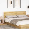 vidaXL Headboard 180 cm Solid Wood Oak