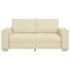 vidaXL Sofa Cream 180 x 78 x 84 cm Fabric