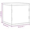 vidaXL Display Box Transparent 30x30x30 cm Acrylic
