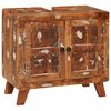 vidaXL Bathroom Cabinet Solid Reclaim wood and Engineered wood