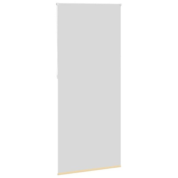 vidaXL Roller blind blackout 104.4x230 cm Fabric Width 100 cm beige