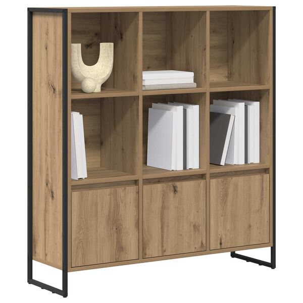 vidaXL Book Cabinet 2 pcs Artisian Oak 99.5 x 30 x 108 cm