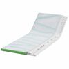 vidaXL Mattress Topper White and Green 70 x 200 x 6 cm Jaquard Fabric