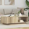 vidaXL Coffee Table Sonoma Oak 95 x 55 x 31 cm Engineered Wood