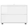 vidaXL Storage Cabinet High Gloss White 80 x 48 x 57 cm