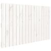 vidaXL Wall Headboard White 108x3x60 cm Solid Wood Pine