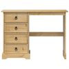 vidaXL Dressing Table Corona104x47x75 cm Solid Wood Pine