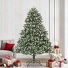 vidaXL Artificial Christmas Tree with 300 LEDs with Stand Green 240 cm