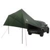 vidaXL Vehicle Awning Army green 500 x 515 x 215 cm